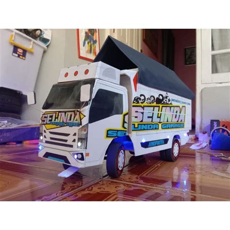 Jual Miniatur Truk Selinda Giga Oleng Belok Jumbo P Cm Shopee