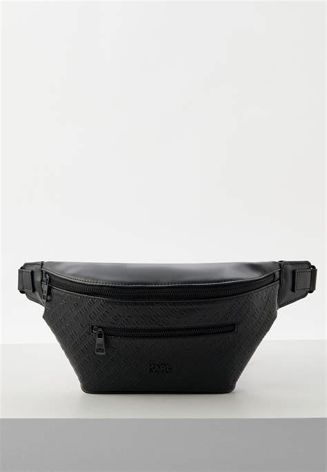 Сумка поясная Karl Lagerfeld, цвет: черный, RTLADO350601 — купить в ...