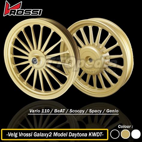 Jual VRossi Velg Venom Galaxy2 Ring 14 Model Daytona KWDT Honda Vario