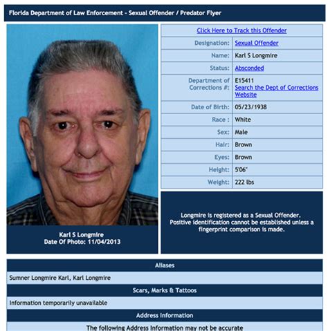 Registered Sex Offenders In Cape Canaveral Space Coast Daily