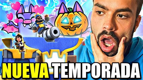 Todos Los Detalles De La Nueva Temporada De Clash Royale Kanariooo Youtube