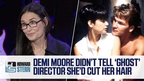 Demi Moore Didnt Let The Director Know She Cut Her Hair Before Filming