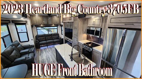 Huge Front Bathroom Big Country Fb Luxury Fifth Wheel By