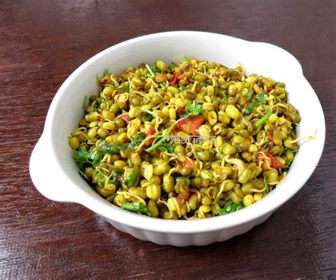 Moong Sprout Masala Recipe Maayeka