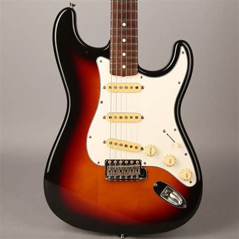 Fender Japan Stratocaster Reissue Mij Sunburst Reverb