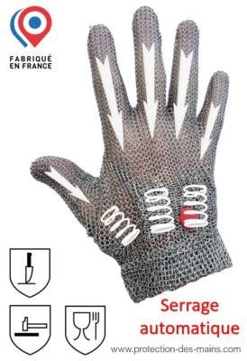 Gants Cotte de Mailles Qualité France Wilcoflex PDM