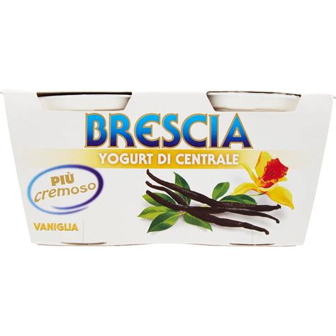 Yogurt Intero Alla Vaniglia Centrale Del Latte Di Brescia X G