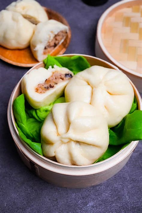 Nikuman Japanese Steamed Pork Buns Sudachi Recipes