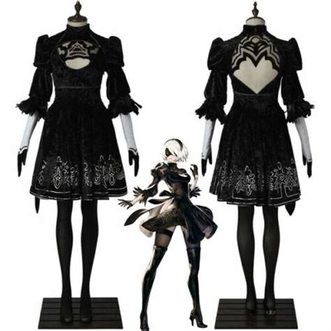 2B & 2E YoRHa No. 2 Costume for Cosplay - Full Set Philippines | Ubuy