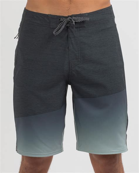 Shop Rip Curl Mirage Inverted Board Shorts In Washed Black Fast