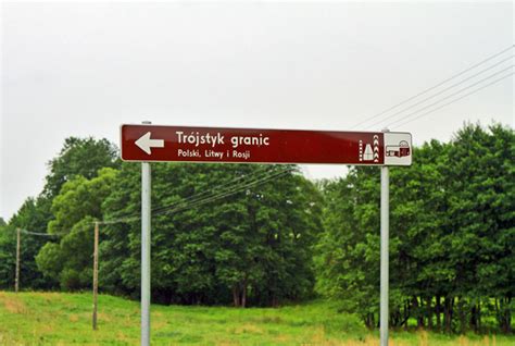 Tr Jstyk Granic Polski Litwy I Rosji