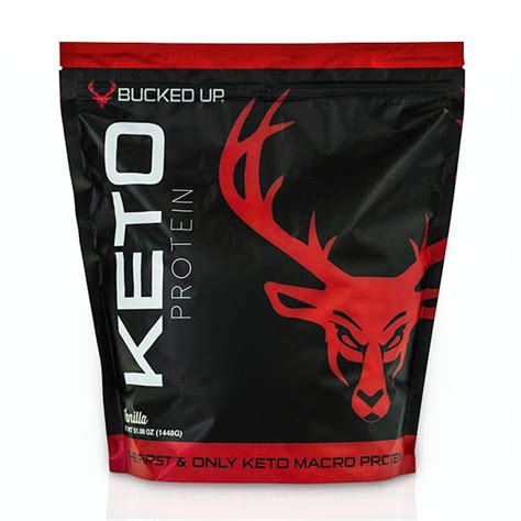 Bucked Up Keto Protein Powder Packaging Design On Behance