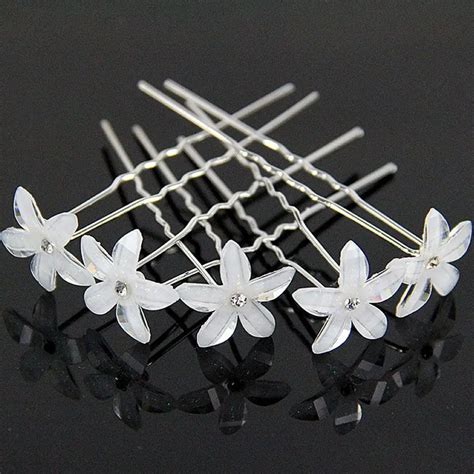 2019 New 10 20pc Set Women Crystal Rhinestone Flower Hair Pins Clips