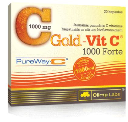 Olimp Labs Gold Vit C Forte Vitaminibaltics