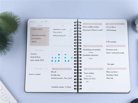 Amo Hermoso A Weekly Planner Agenda Settimanale Non Datata Con