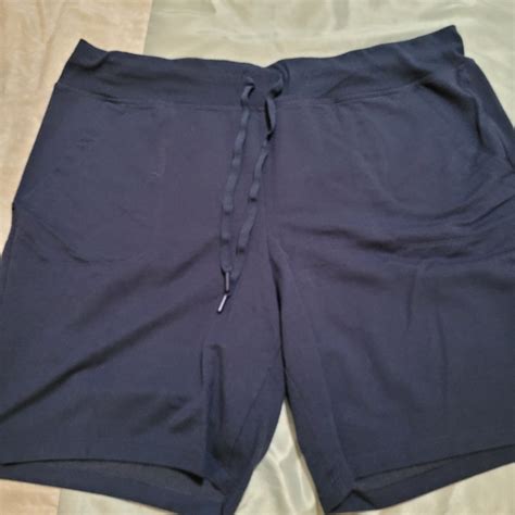 Athletic Works Shorts Navy Blue Shorts Athletic Works 618 Poshmark