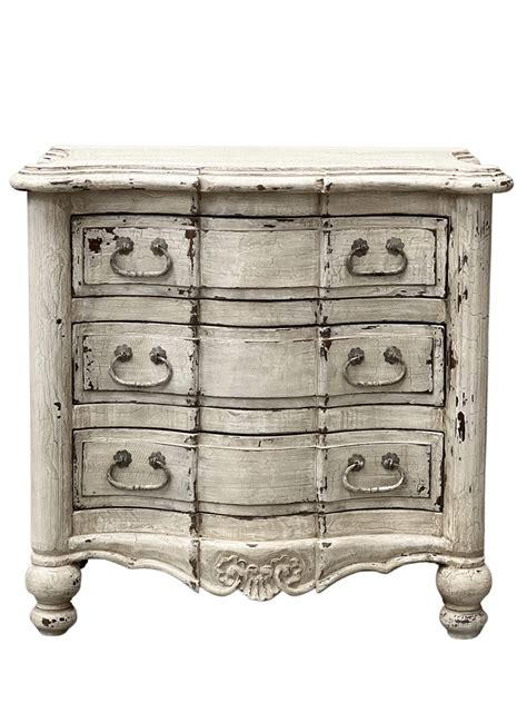 Quinn Nightstand Vintage White - Luxuria