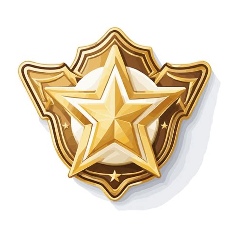 Premium Vector Sheriff Badge Vector