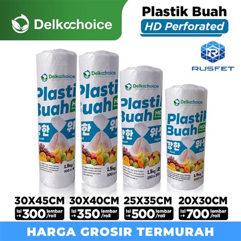 Jual PLASTIK HD BUAH SAYUR FOTOKOPI DELKOCHOICE ROLL TERMURAH FOTOCOPY