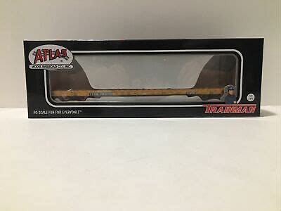 Atlas Ho Scale Bulkhead Flat Car Ttx Nib Ebay