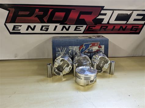 JE 1 8t Forged Pistons Stock Stroke 86 4mm Pro Race Engineering