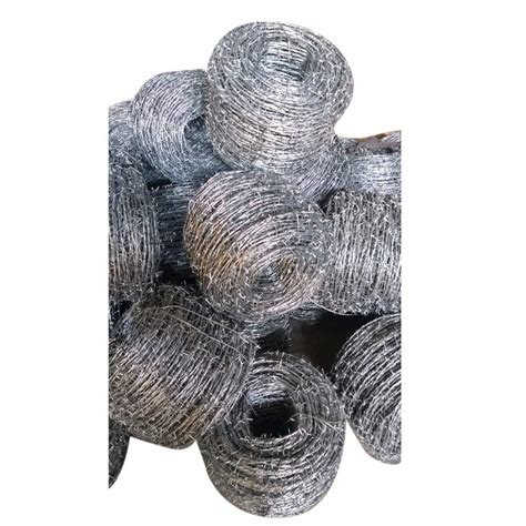 Iron Galvanized 12 Gauge GI Barbed Wire At Rs 75 Kg In New Delhi ID