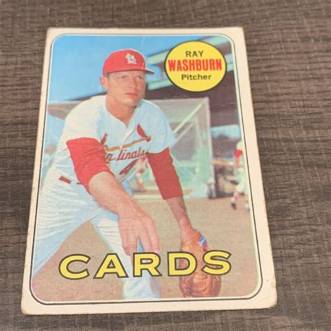 Topps Ray Washburn For Sale Online Ebay