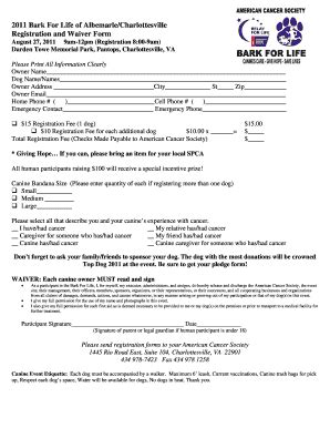 Fillable Online Relay Acsevents Registration Form Cville Docx Relay