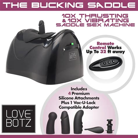 The Bucking Saddle X Thrusting And Vibrating Saddle Sex Machine The