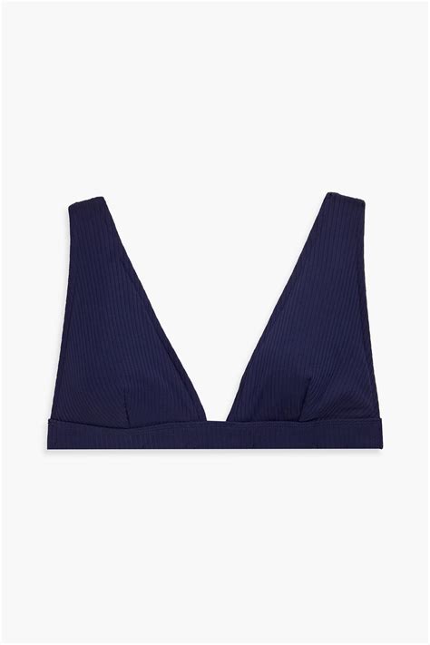 ZIMMERMANN Ribbed Triangle Bikini Top THE OUTNET