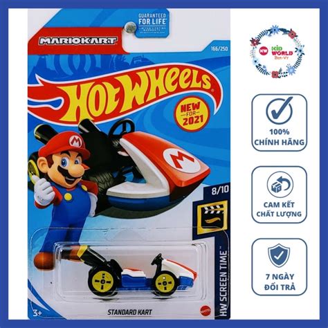 Xe mô hình Hot Wheels basic Mario Standard Kart GRX Shopee Việt Nam