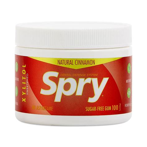 Cinnamon Xylitol Gum by Spry - Thrive Market