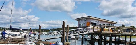 Marina In Fisherman Bay Lopez Islander Resort Lopez Island Wa Usa