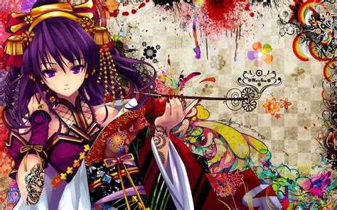 Colorful Anime Wallpapers Top Free Colorful Anime Backgrounds