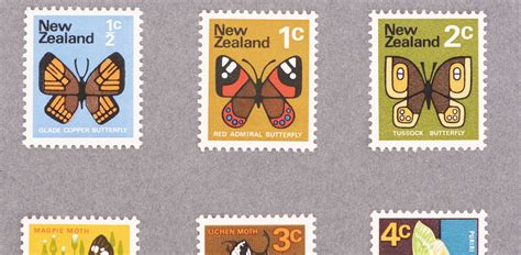 Aotearoas Invertebrate Stamps Tūhura Otago Museum