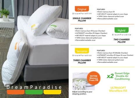 Dream Paradise Pillow Sensation | 20% OFF | Bed Center