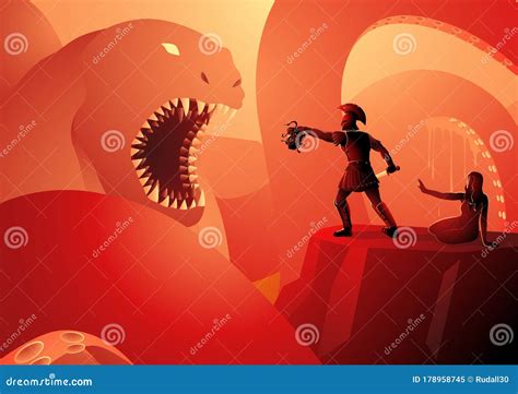 Perseus Cartoons Illustrations Vector Stock Images Pictures To