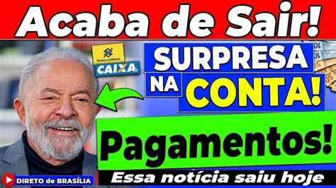 Acaba De Sair Surpresa Para Os Aposentados Grana Na Conta Governo