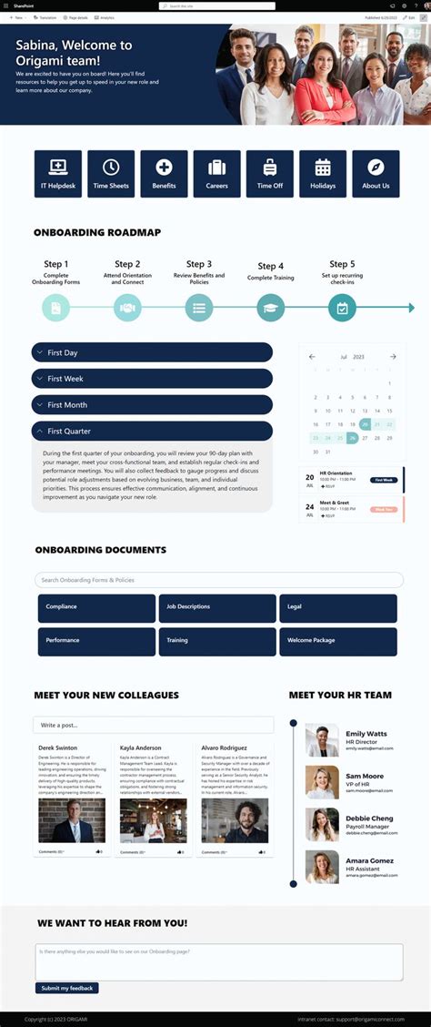 15 Modern SharePoint Intranet Site Examples For 2023 Origami