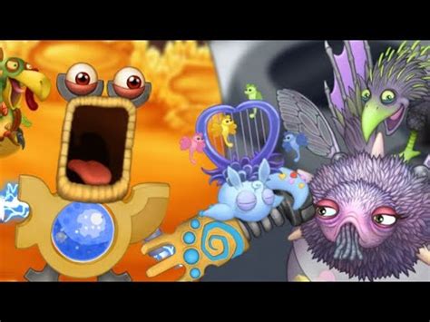 New Mythicals Epic Glowl Wubbox On Fire Haven My Singing Monsters