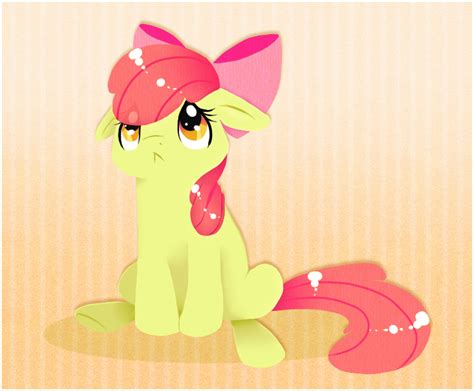 Apple Bloom Artist Vanillacrepe Derpibooru Import Safe