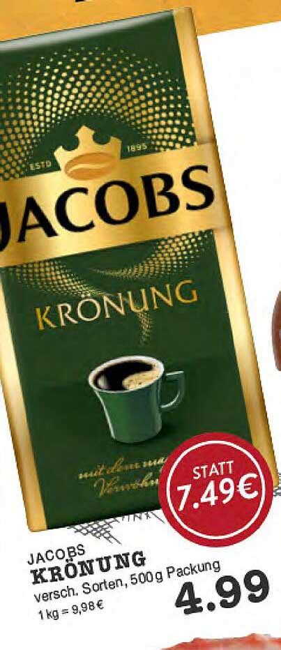 Jacobs Krönung Angebot bei Edeka Zurheide 1Prospekte de