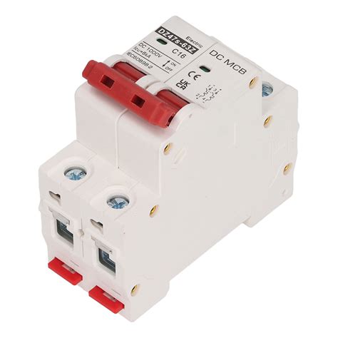 2p Mini Circuit Breaker With Din Rail Overload Protection Switch For