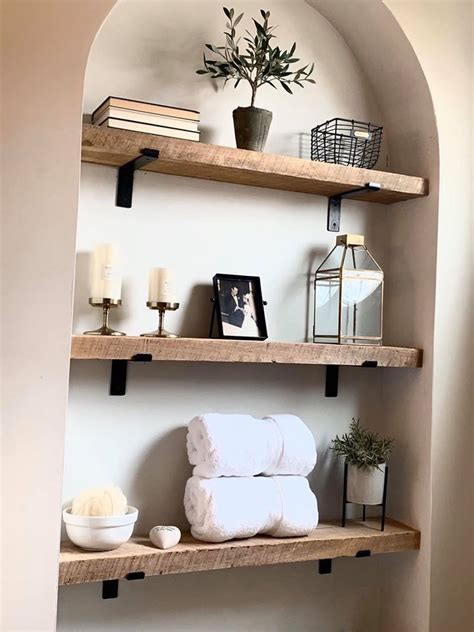 Kitchen Chronicles Diy Floating Rustic Shelves Artofit