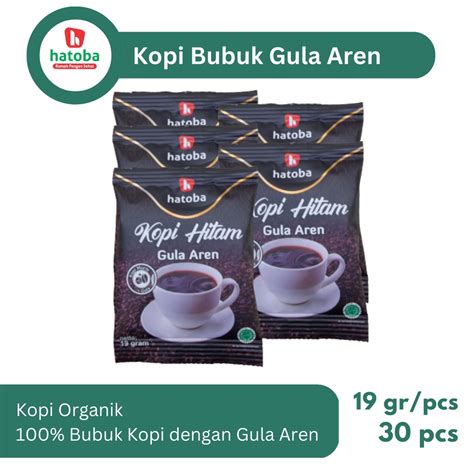 Jual Kopi Hitam Bubuk Asli Biji Kopi Hatoba 30 Pcs Shopee Indonesia