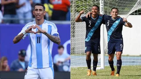 Guatemala Vs Argentina A Qué Hora Y Dónde Ver Hoy El Partido Amistoso