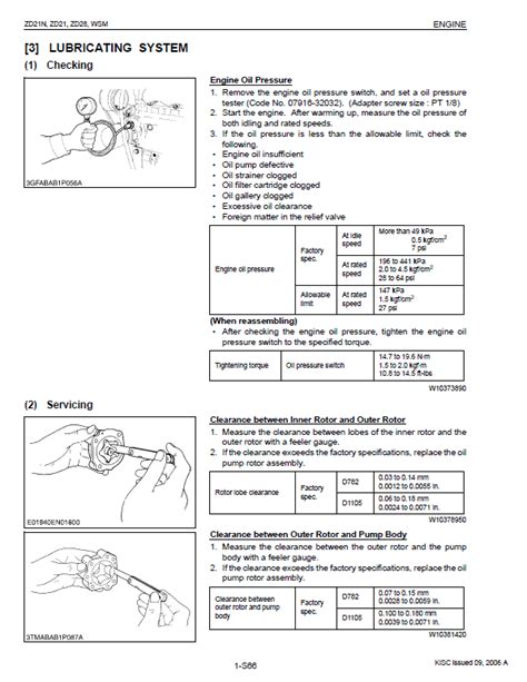 Kubota ZD21N ZD21 ZD28 Zero Turn Mower Service Manual