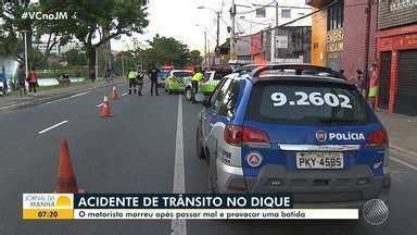 Jornal da Manhã Homem morre após passar mal ao volante e bater em