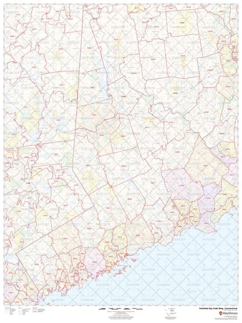 Fairfield Zip Code Map Connecticut Fairfield County Zip Codes