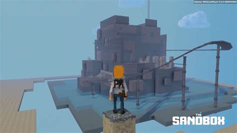 The Sandbox Game Maker Alpha Building Construction Timelapse Youtube